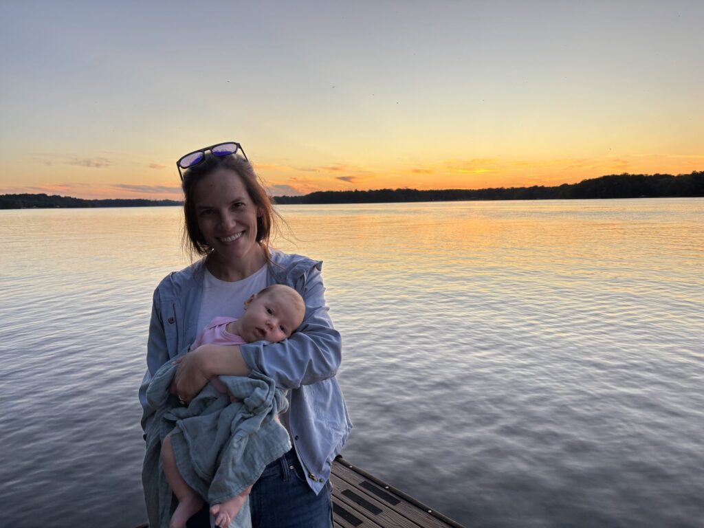 The Kanes enjoy relaxing by the water on their downtime