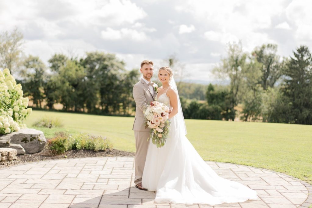 Dr. Maxwell and her husband, Ty, on their wedding day.