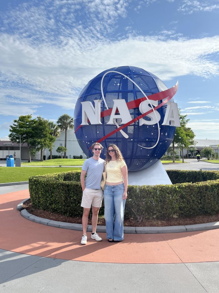 Dr. Kieffer visiting the Kennedy Space Center.